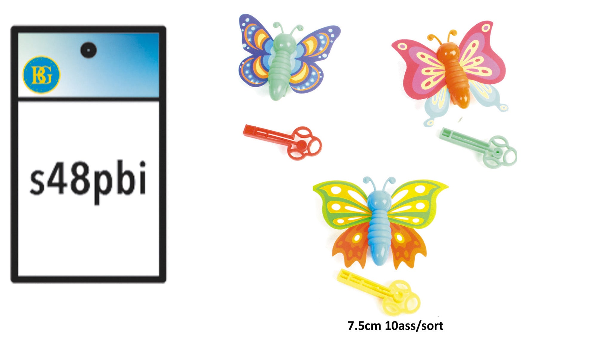 PAPILLON VOLANT 7.5CM