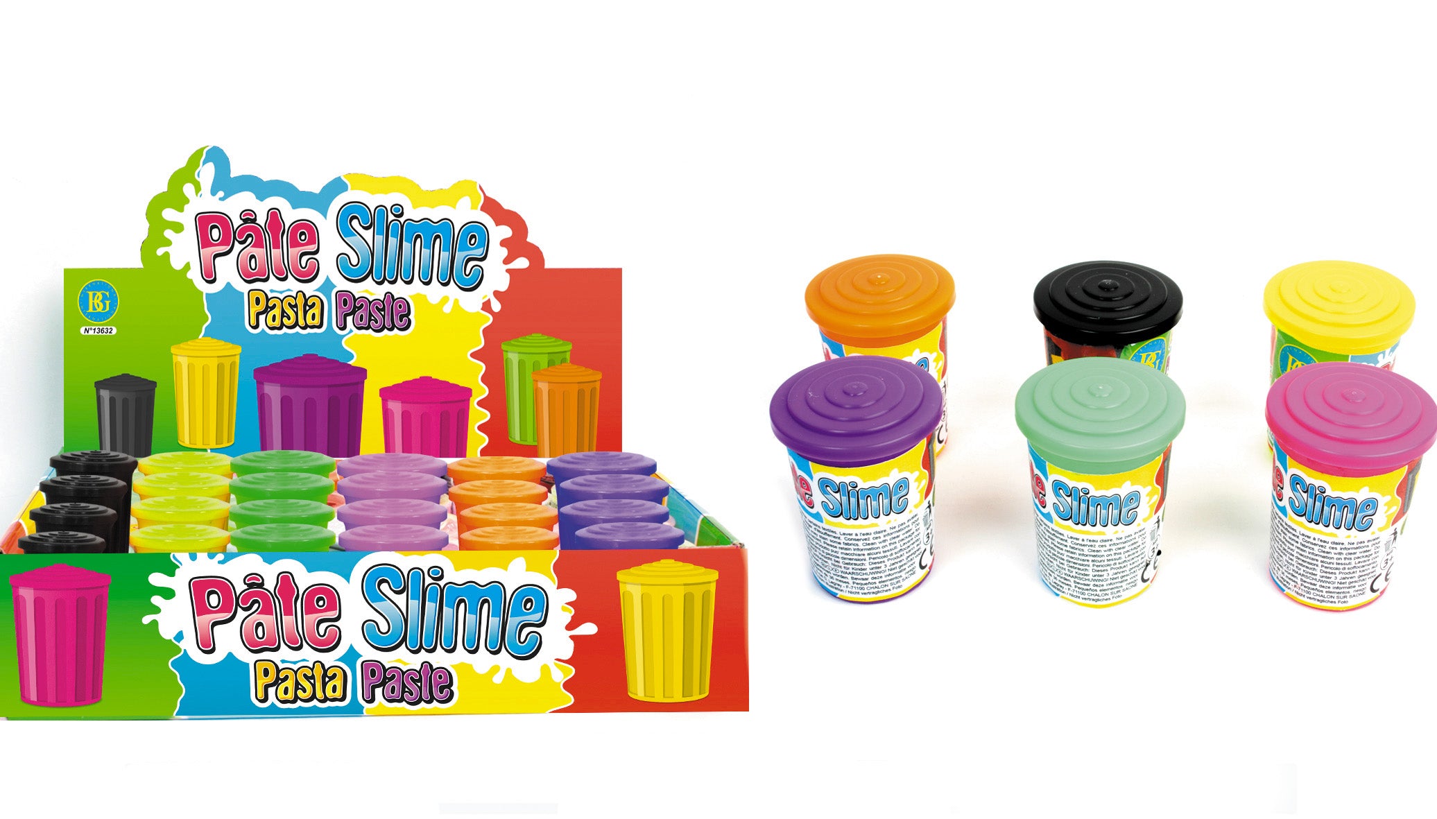 POT PATE SLIM FLUO