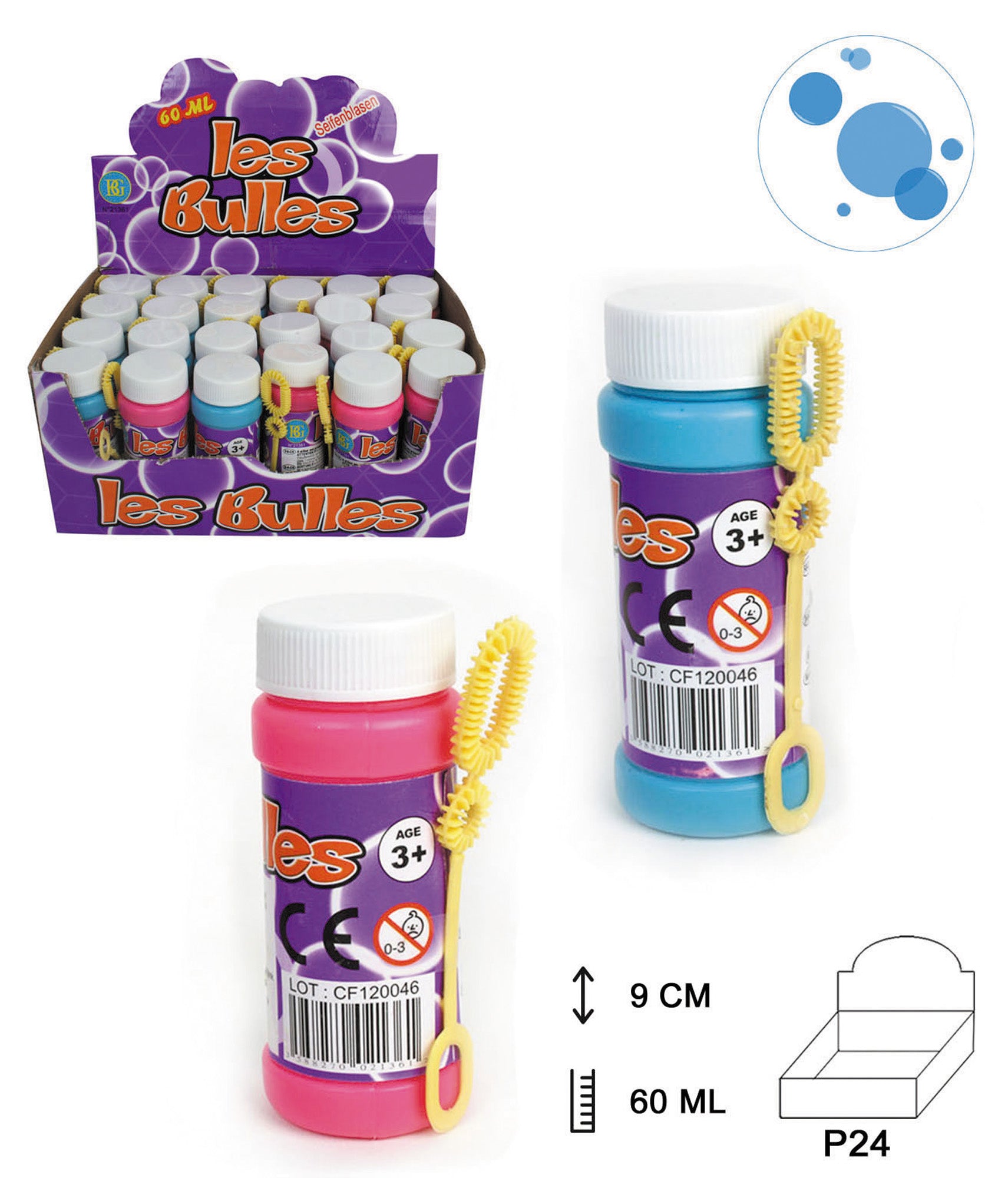 BULLES DE SAVON 60ML