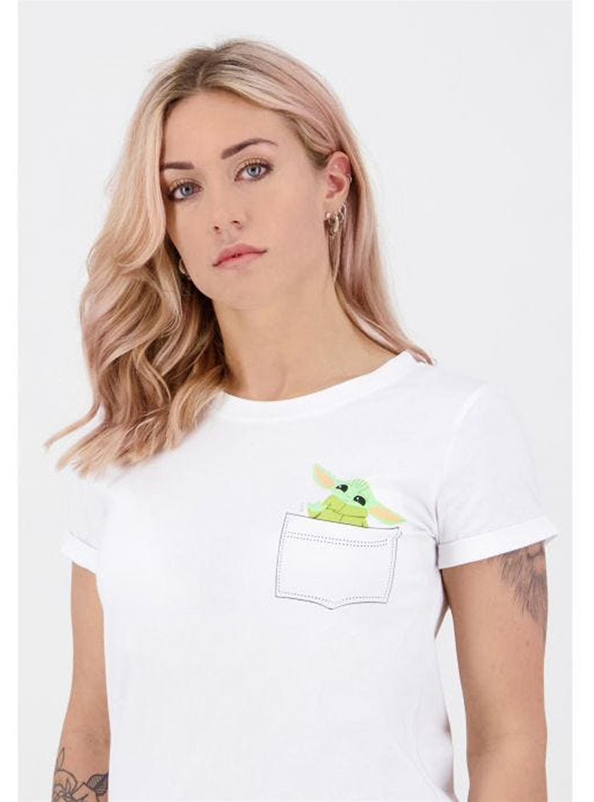 T-shirt Baby Yoda The Mandalorian pour femme - Star Wars