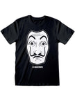 T-shirt La casa de papel noir adulte