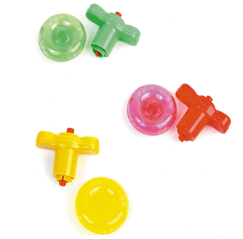 TOUPIE SIFFLEUSE 3.5CM + LANCEUR