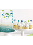 6 bougies anniversaire dinosaure