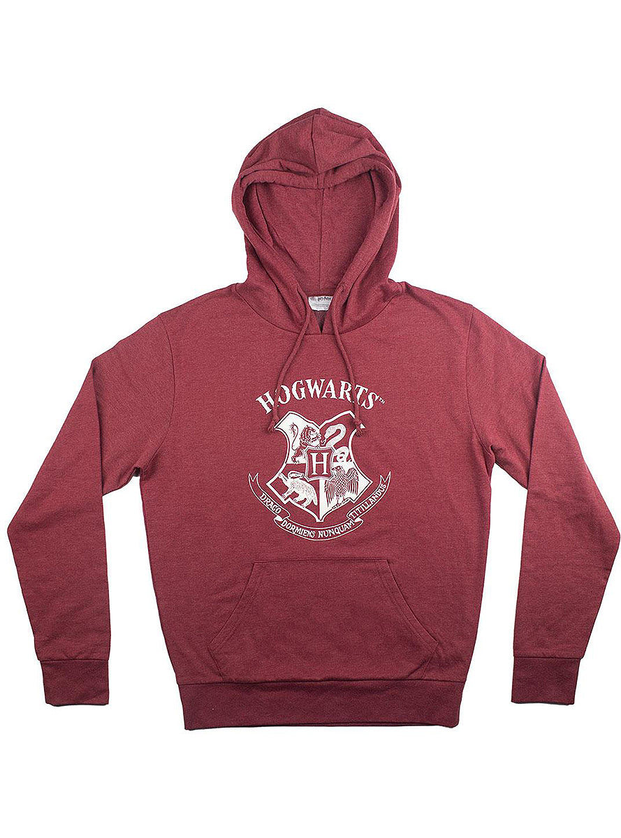 Sweat Poudlard bordeaux adulte - Harry Potter