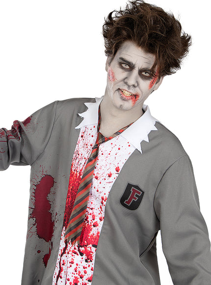 Déguisement étudiant zombie homme