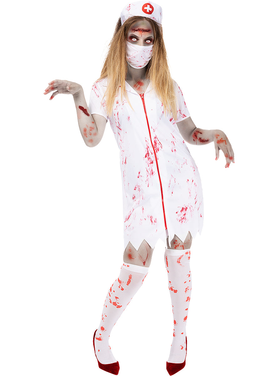 Déguisement infirmière zombie femme