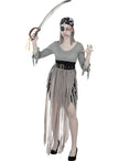 Déguisement pirate zombie femme