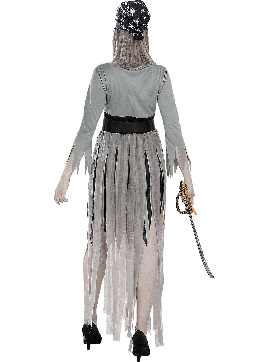 Déguisement pirate zombie femme