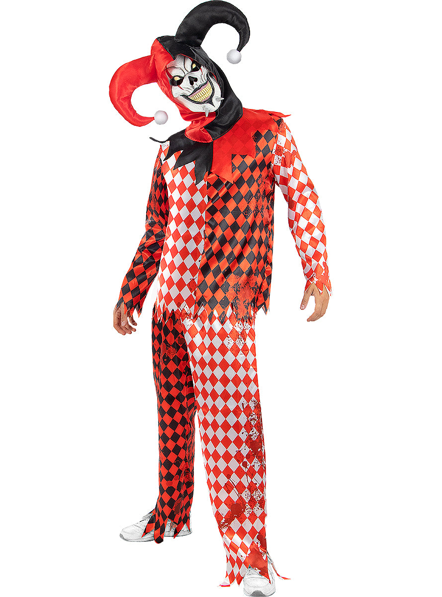 Déguisement bouffon tueur homme
