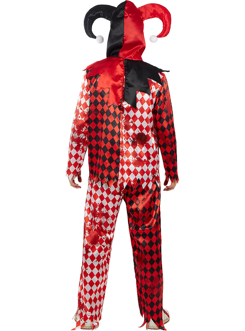 Déguisement bouffon tueur homme