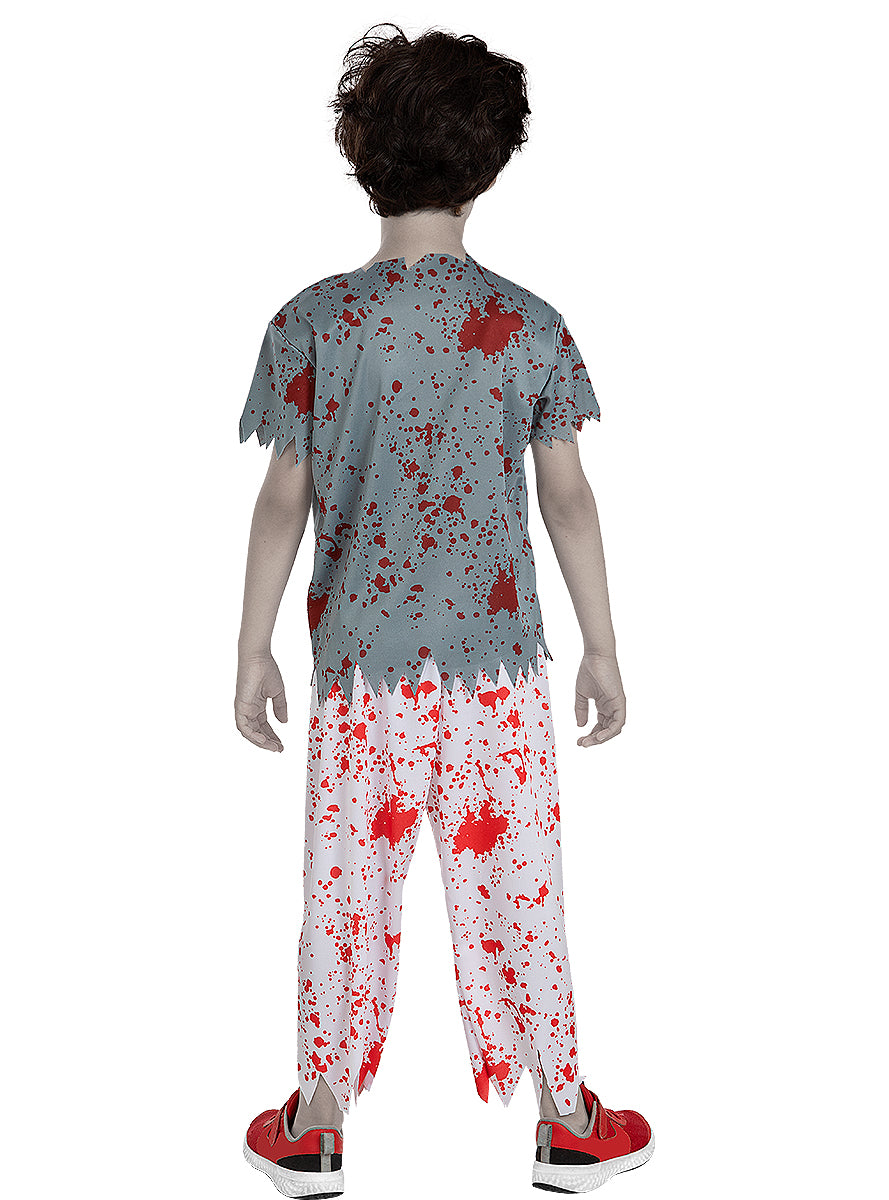 Déguisement footballeur américain zombie garçon