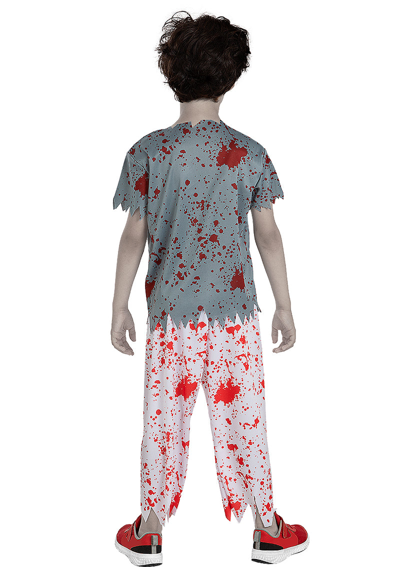 Déguisement footballeur américain zombie garçon