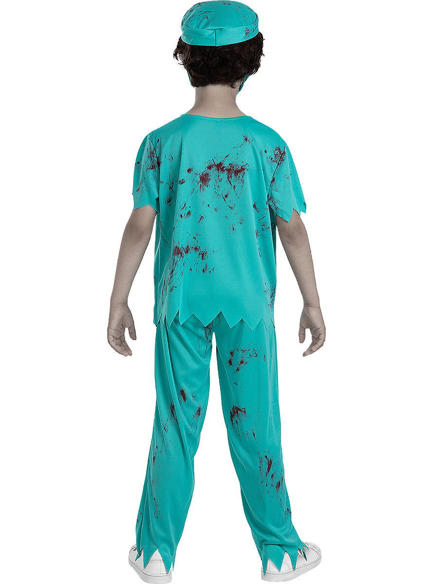 Déguisement docteur zombie garçon