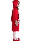 Déguisement Chaperon rouge zombie fille