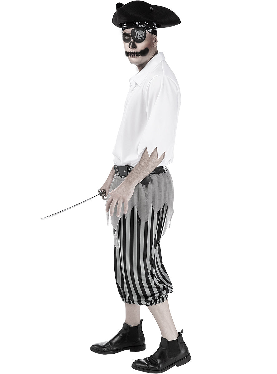 Déguisement pirate zombie homme grande taille