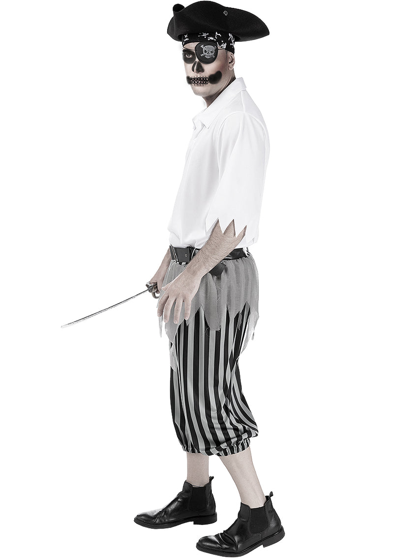 Déguisement pirate zombie homme grande taille