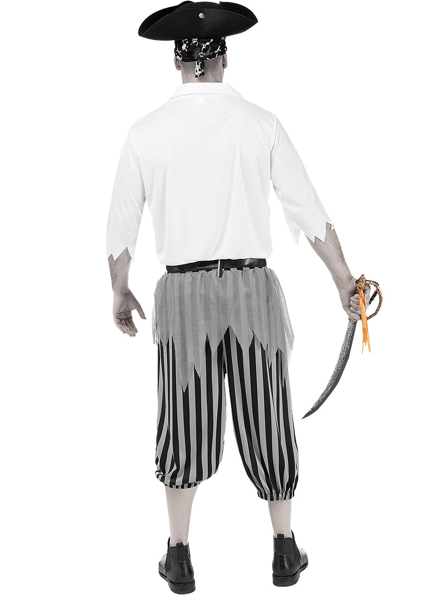 Déguisement pirate zombie homme grande taille