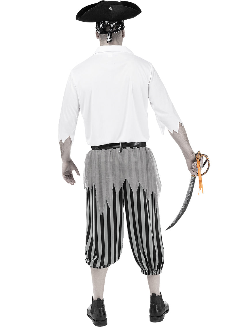 Déguisement pirate zombie homme grande taille
