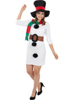 Déguisement bonhomme de neige femme
