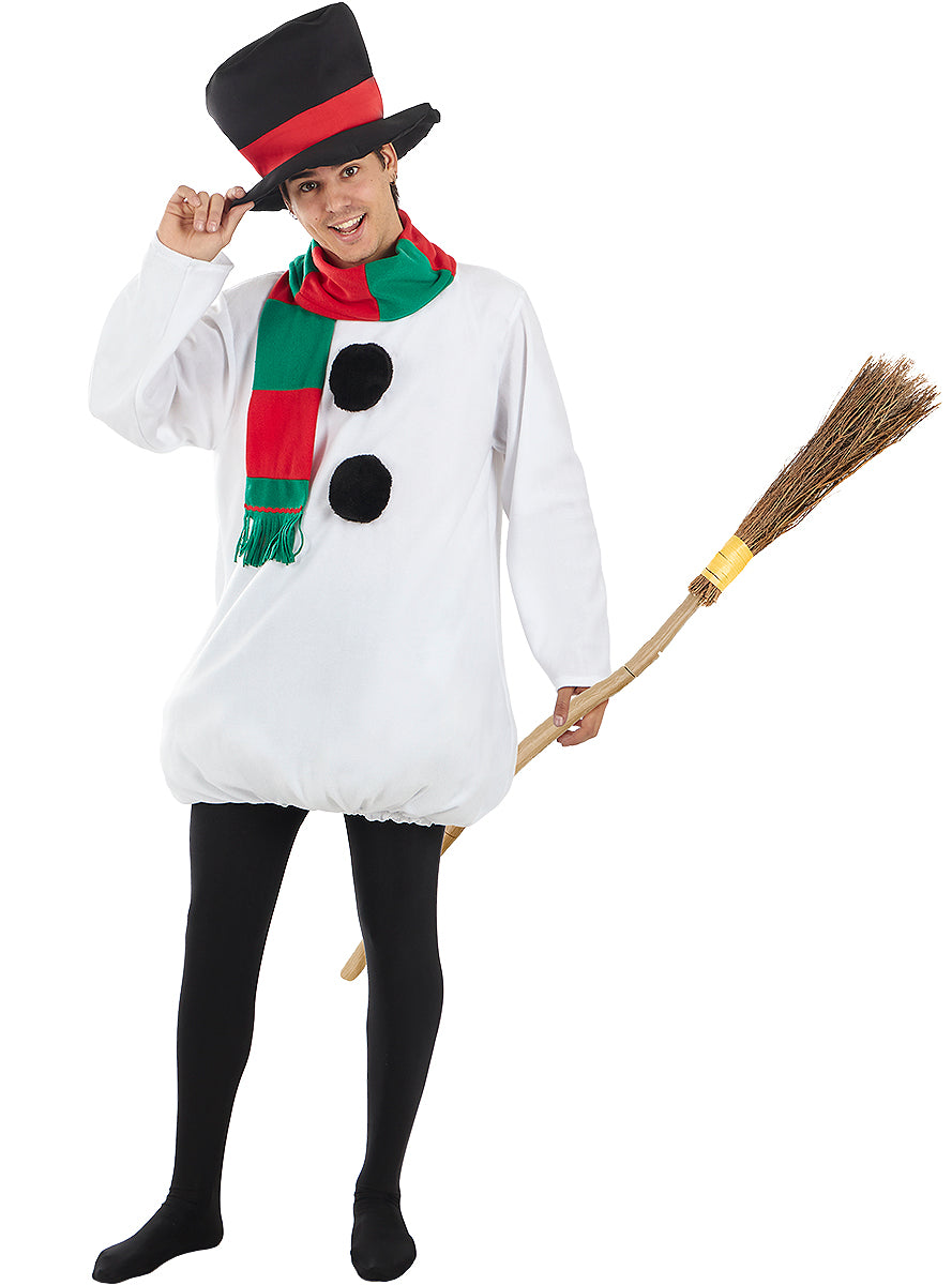 Déguisement bonhomme de neige homme