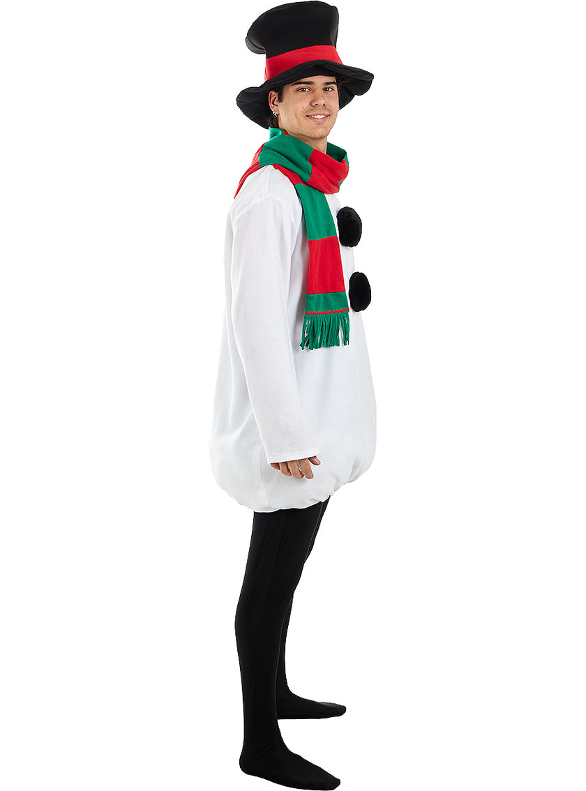 Déguisement bonhomme de neige homme