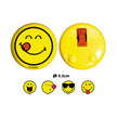 DESCENDEUR DE VITRE SMILEY 3.5CM