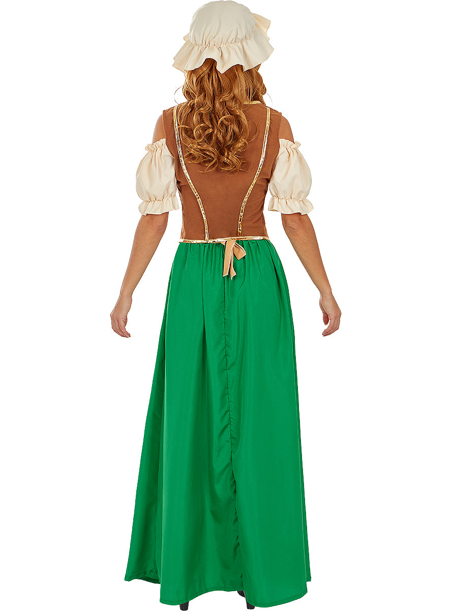 Déguisement aubergiste médiévale femme