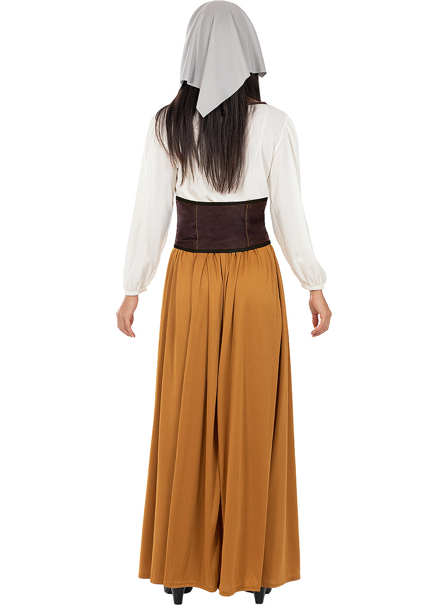 Déguisement paysanne médiévale femme