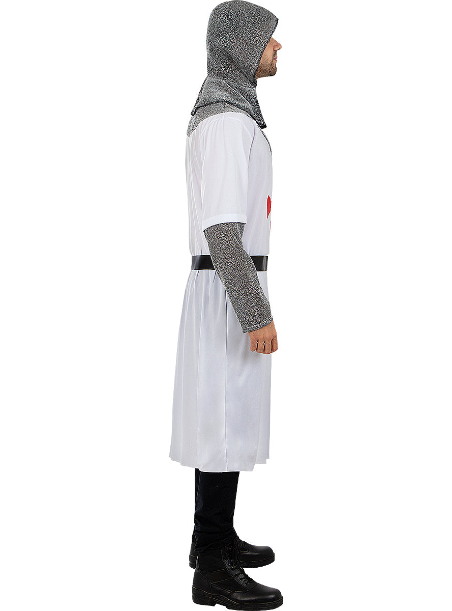 Déguisement chevalier des templiers homme