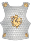 Casque, bouclier et armure médiévale enfant
