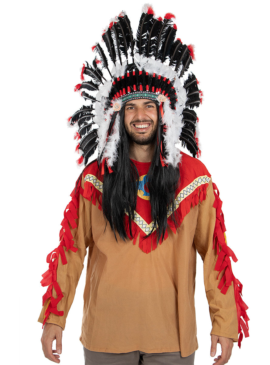 Coiffe d'indien deluxe