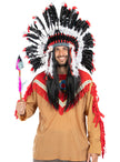 Lance d'indien avec plumes