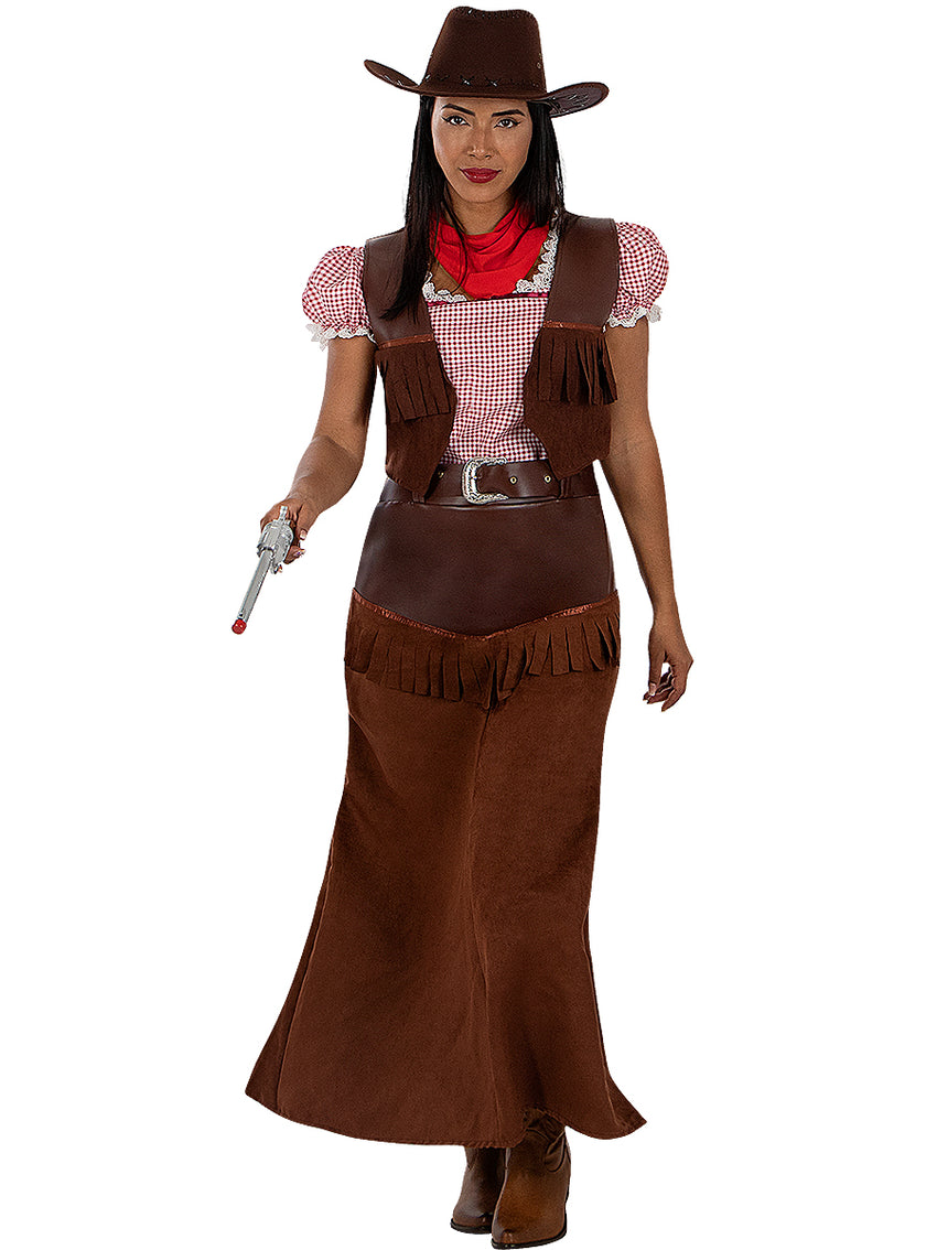 Déguisement Cowboy Deluxe femme