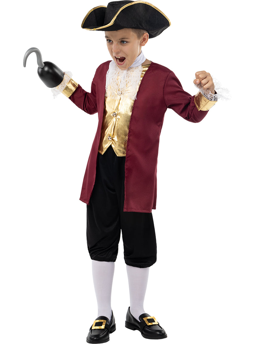Déguisement Capitaine crocher garçon