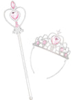 Couronne et baguette de princesse fille