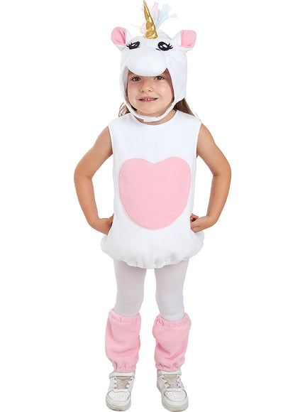 Déguisement licorne peluche enfant