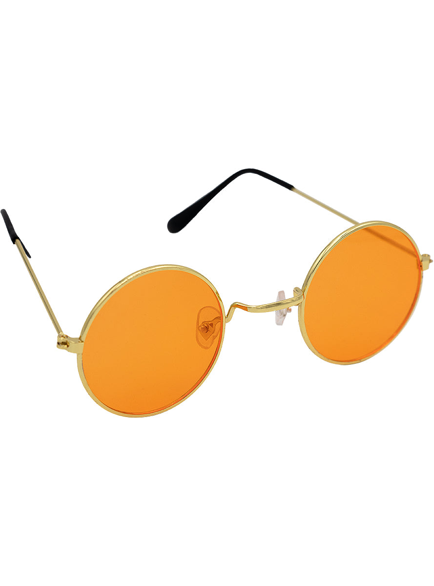 Lunettes Hippie oranges