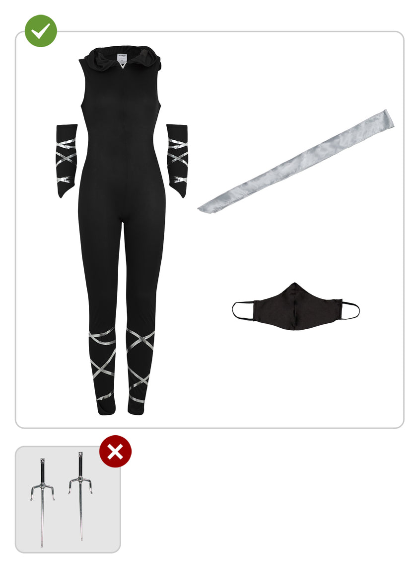 Déguisement Ninja femme