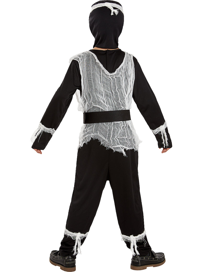 Déguisement Ninja squelette zombie garçon