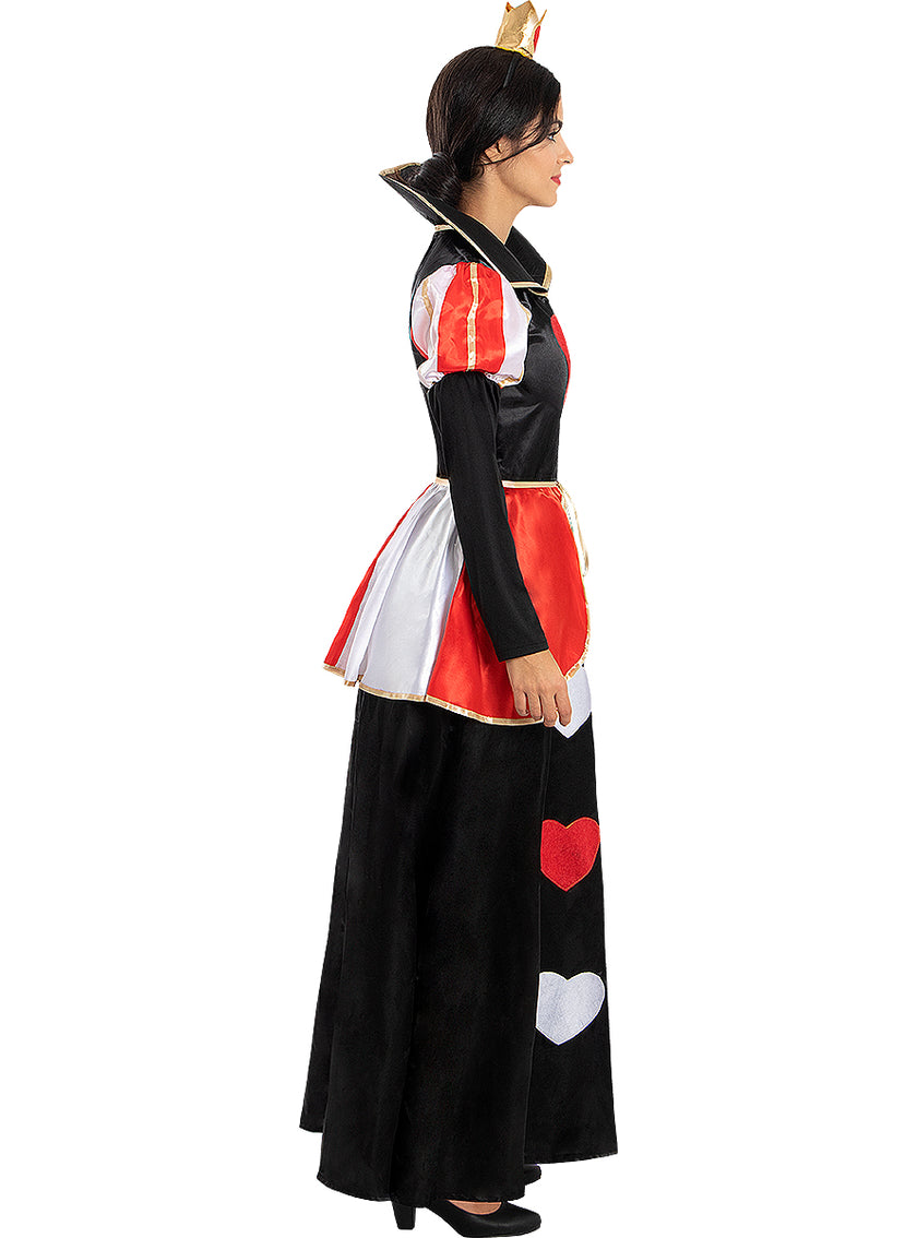 Déguisement Reine de cœurs classique femme
