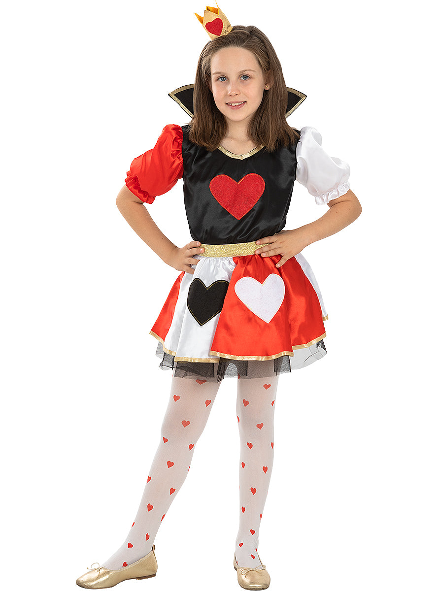 Déguisement Reine de cœurs fille