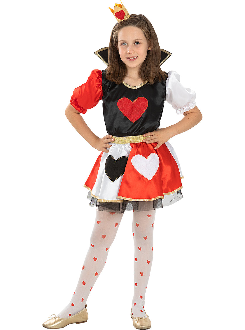 Déguisement Reine de cœurs fille