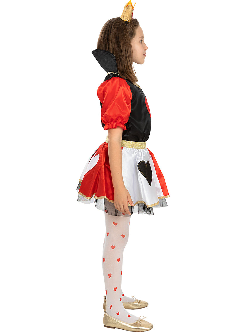 Déguisement Reine de cœurs fille
