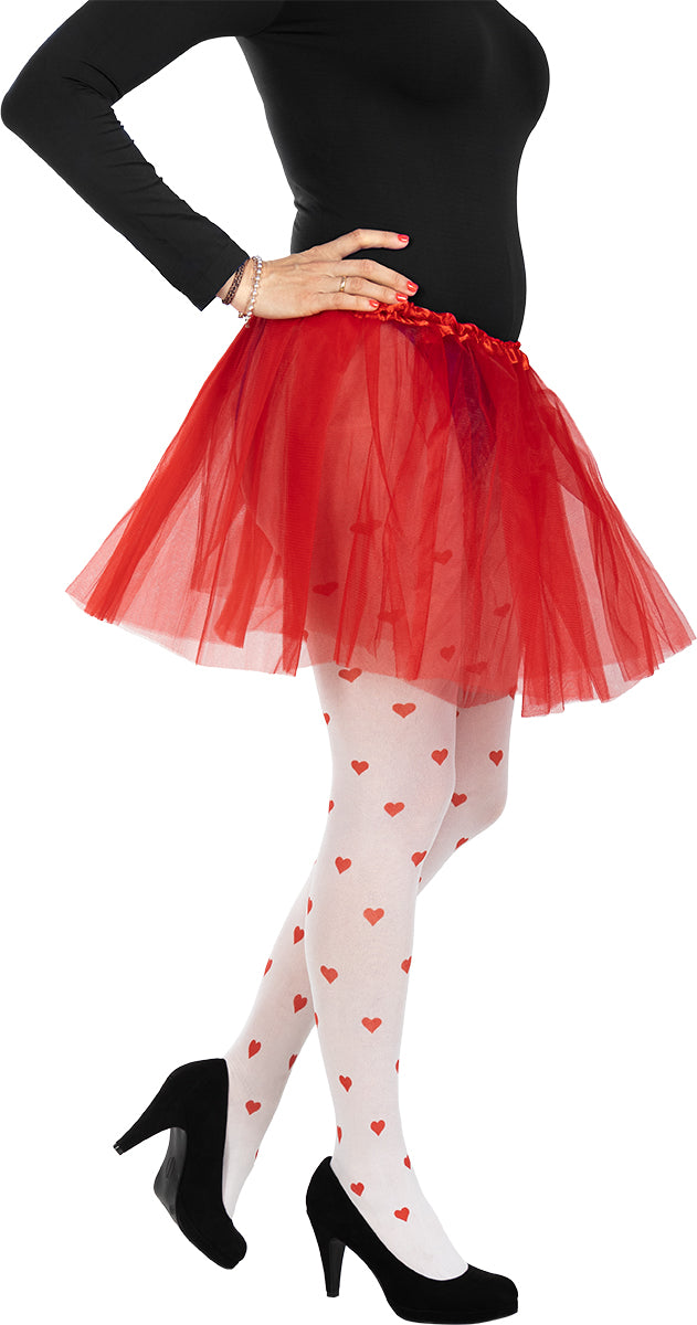Collants cœurs femme