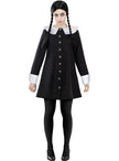 Perruque Mercredi Addams femme - La Famille Addams