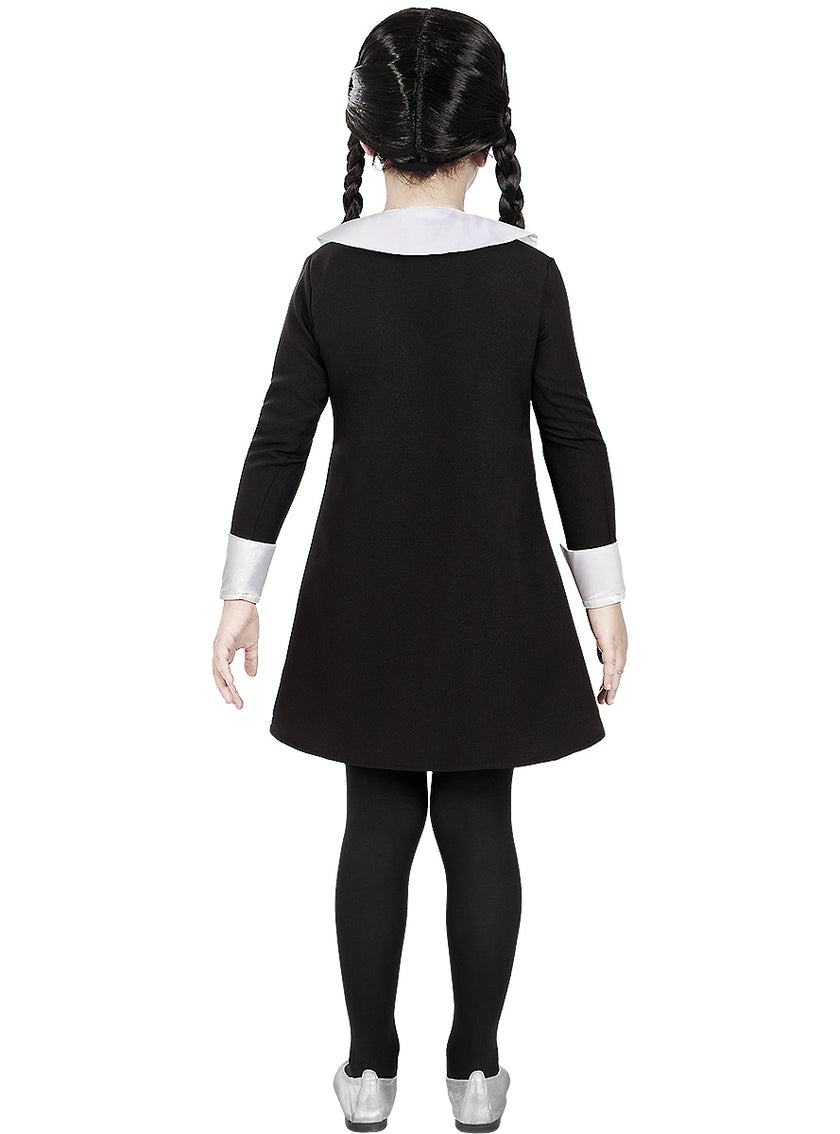 Perruque Mercredi Addams fille - La Famille Addams