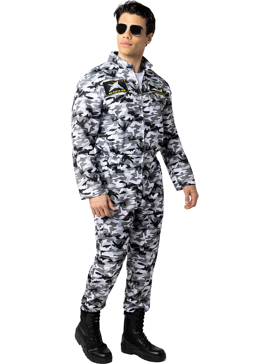 Déguisement pilote de chasse homme
