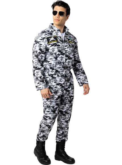 Déguisement pilote de chasse homme