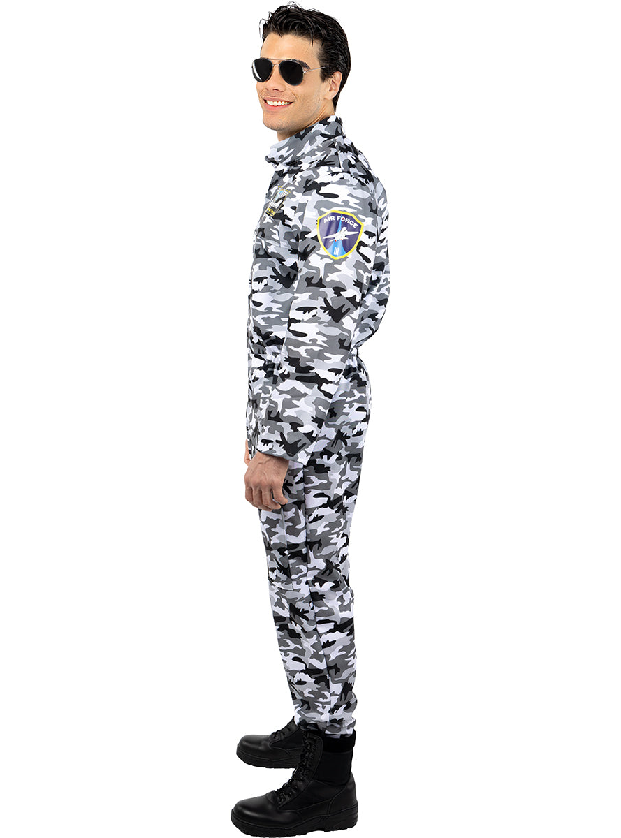 Déguisement pilote de chasse homme
