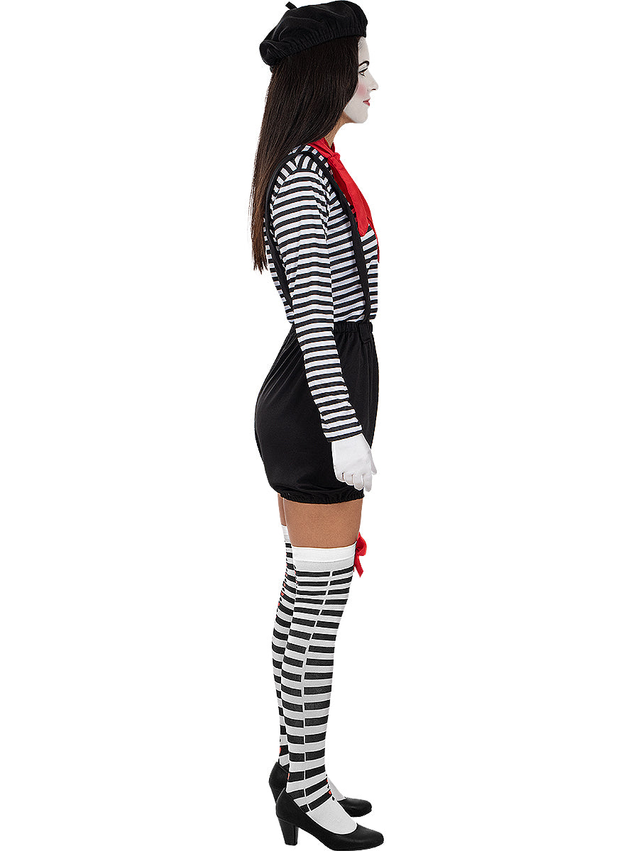 Déguisement mime femme